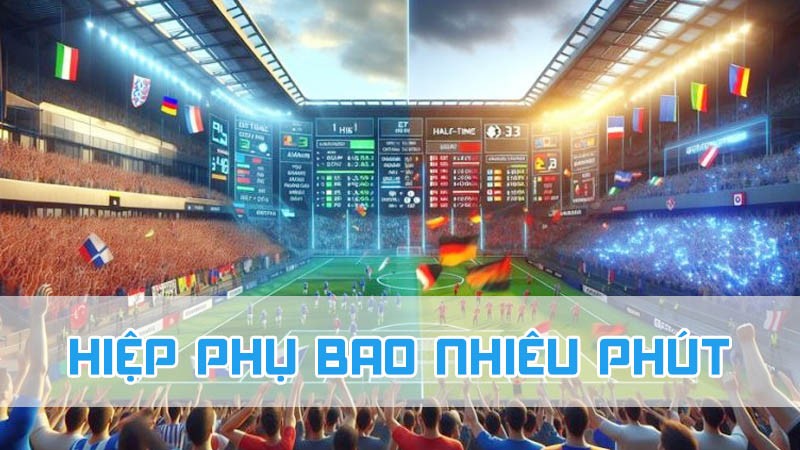 hiệp phụ bao nhiêu phút trong bóng đá 