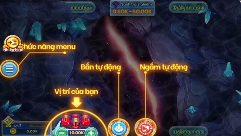 bắn cá online tự động nhả đạn