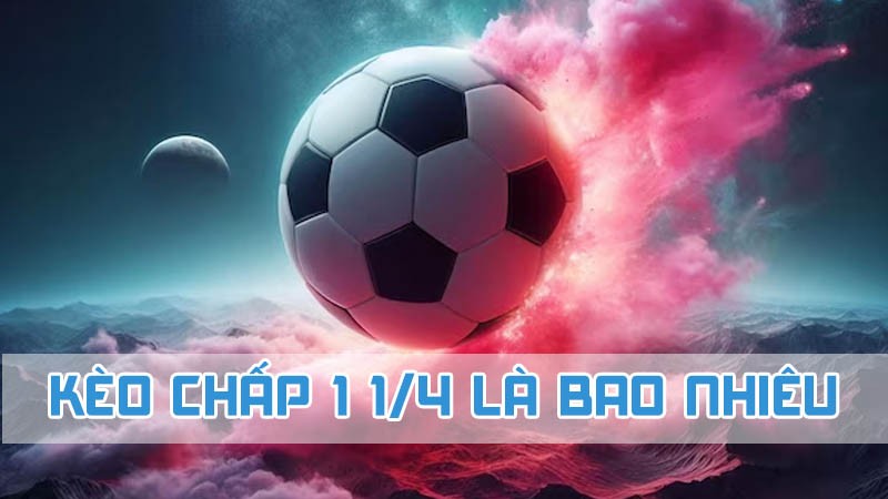 kèo chấp 1 1/4 là bao nhiêu 2024