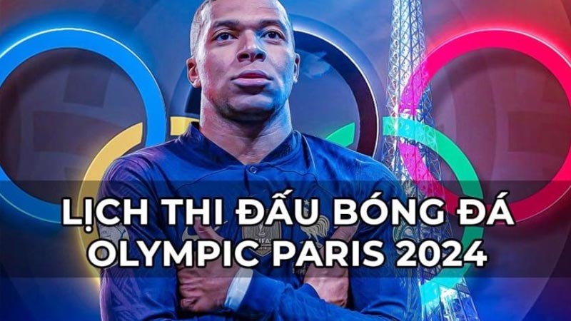 lịch thi đấu bóng đá nam olympic 2024 trên wi88